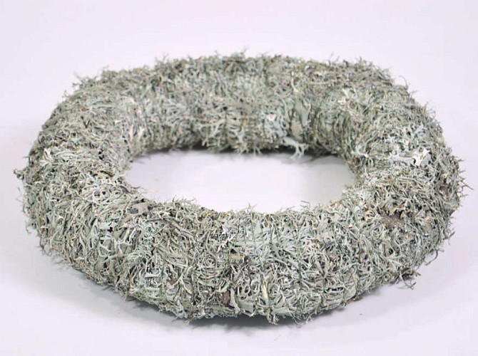 Wreath Moss grey 30cm