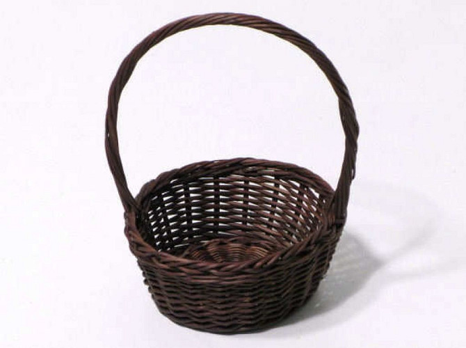 Mini Basket Mahogany 10cm