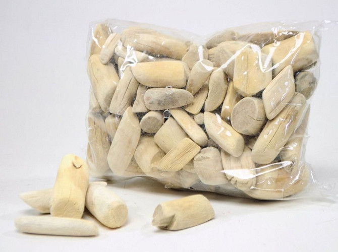 Wood Pieces Tumbled 1kg