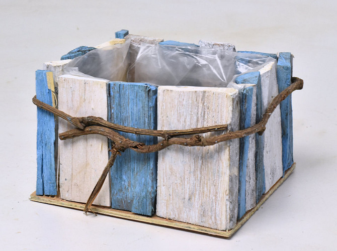 Planter Blue 23x23cm