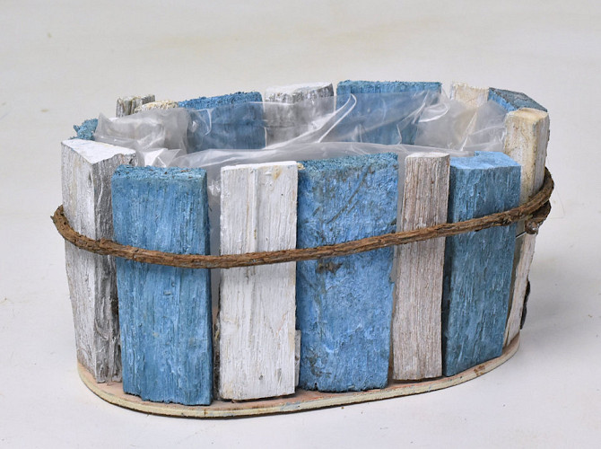 Planter Blue 27x17cm