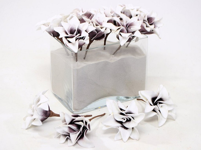 Foam flower 14cm Purple