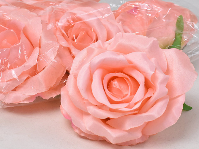 Rose Satin D10cm Rosa