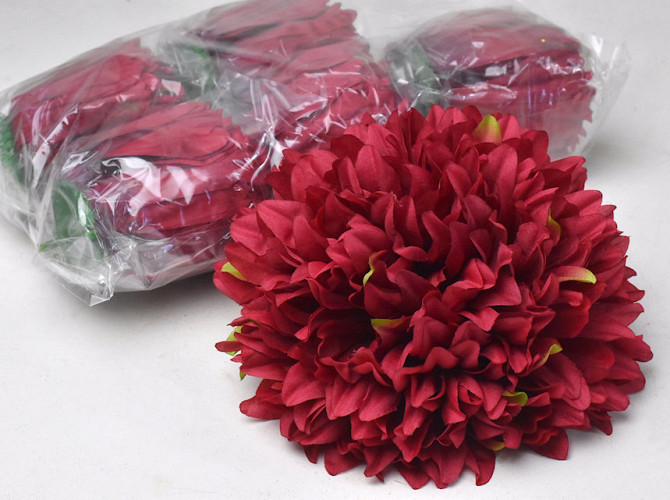 Chrysanthemum D19cm Burgundy