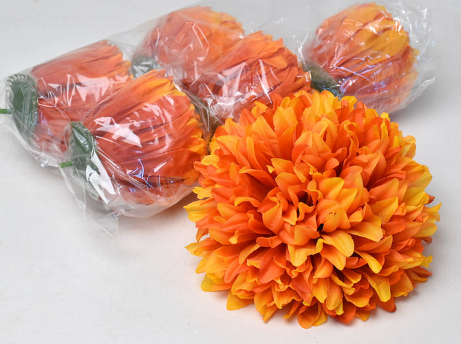 Chrysanthemum D19cm Autumn Orange