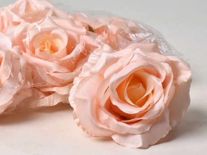 Rose Satin Peach D11cm