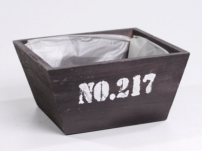 Planter 21cm grey