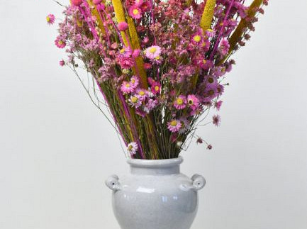 DIY Bouquet Seché XL Rose/Jaune