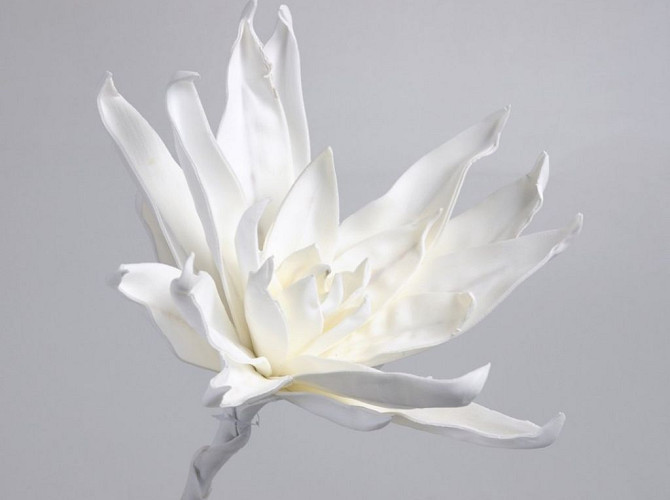 Foam Flower White, D 35cm