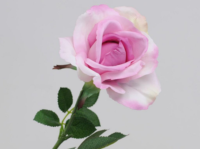 Artificial Rose Pink 37cm