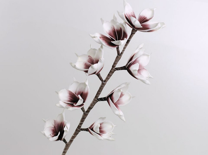 Foam Blossom 75cm white-lilac