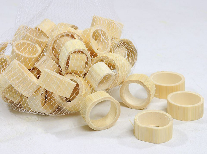 Mini Bamboo Slices 2 - 2,5cm 50pcs