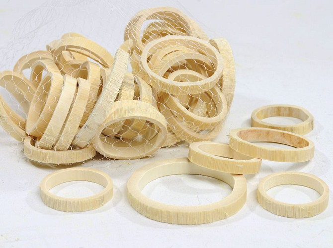 Bamboe Ring 5 - 6cm 50st