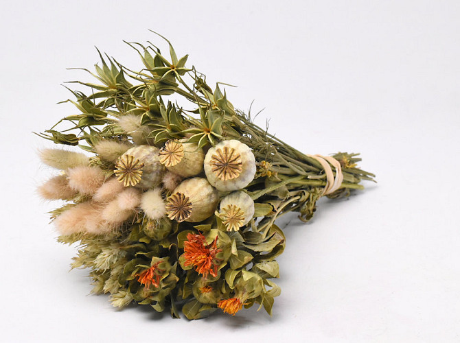 Dried Flower Bouquet Natural 25cm