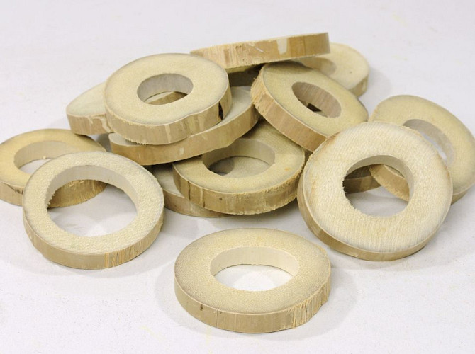 Bamboo Slice 15pcs 5-8cm