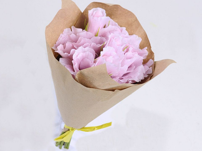 Bouquet Lysianthus d13cm Lilac