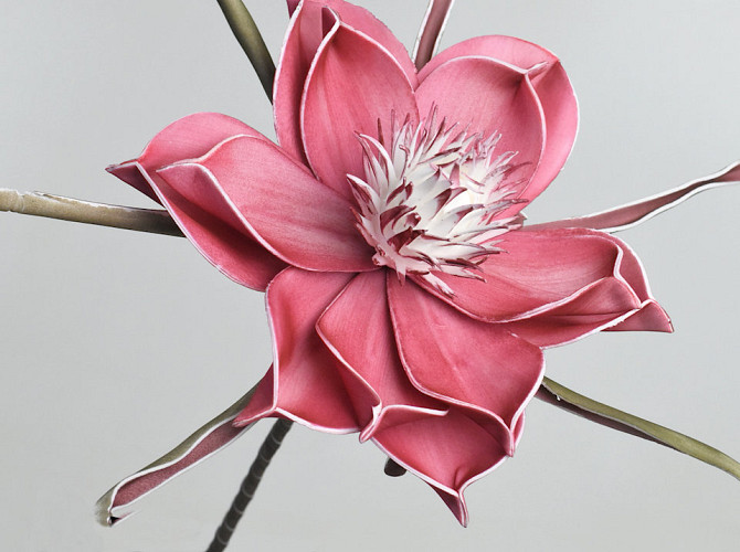 Foam Flower Dark Pink, D 20cm