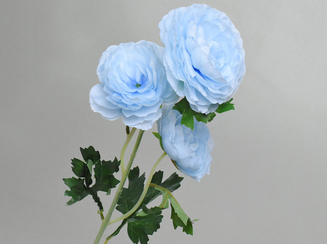 Artificial Camellia Blue 70cm 