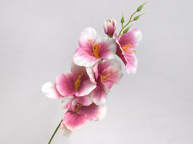 Artificial Gladiolus Dark Pink 54cm 