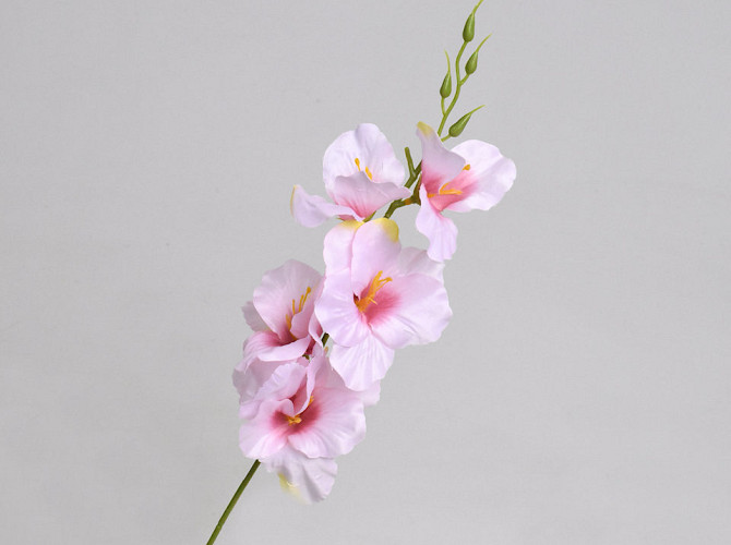 Artificial Gladiolus Pink 54cm 