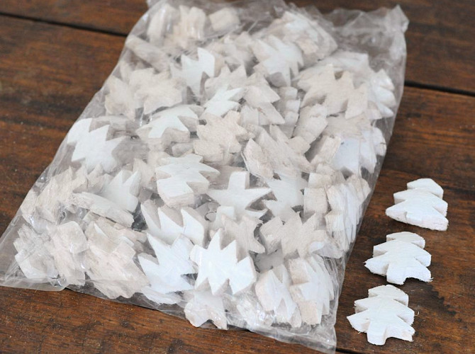 Coco Xmas Tree White 100pcs