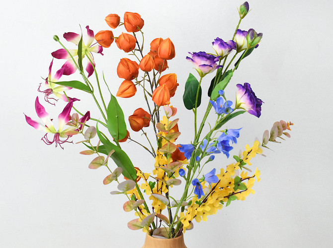 Artificial Flower Bouquet Colourful