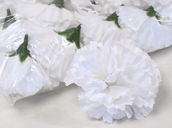 Carnation White D9cm