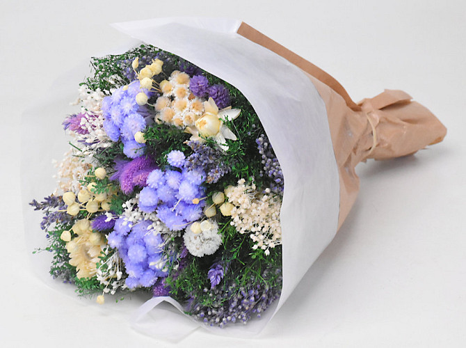 Dried Flower Bouquet Lilac 