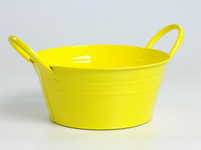 Zinc bowl Yellow
