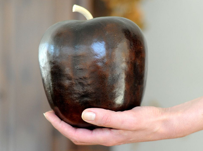 Calabash Apple Brown 14cm