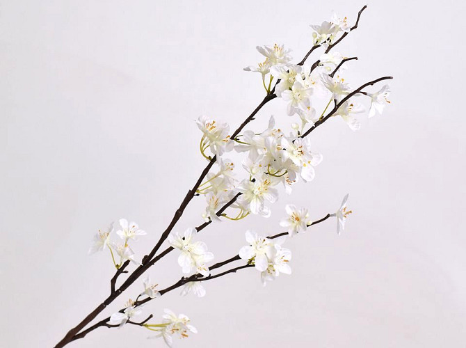 Apfelblütenzweig Weiß 84cm