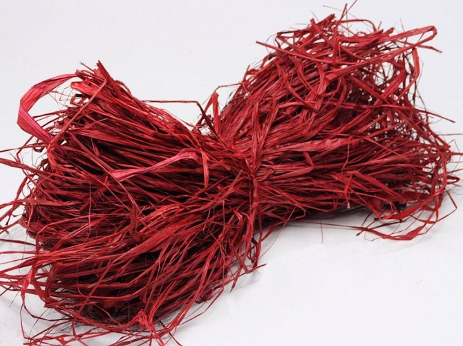 Raffia Rot 250gr.