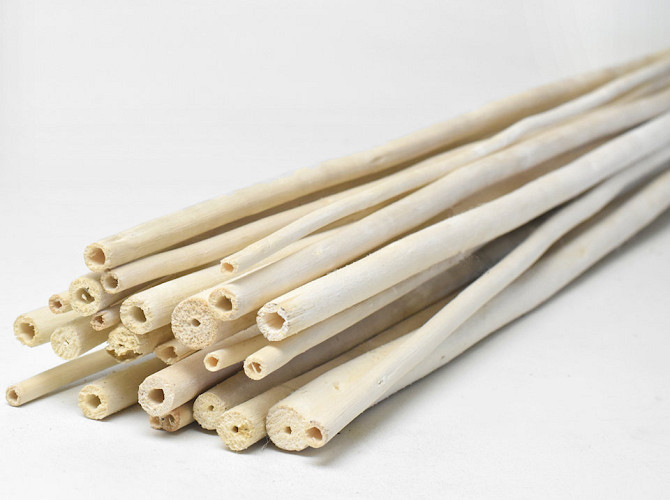 Jute Stick Gebleicht 1m 25pcs