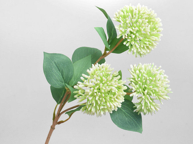 Artificial Allium White 42cm