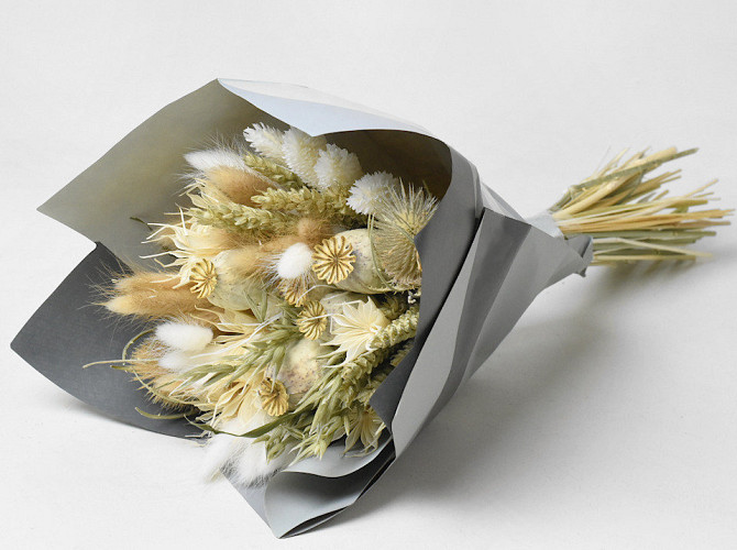 Trockenblumenstrauß Natur Boho 