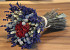 Dried Bouquet 30cm Lavender Rose 24cm