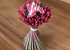 Bouquet Séchée d16cm rose