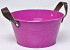 Planter Zinc H12cm Fuchsia