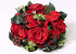 Coussin des Roses Rouges 24cm