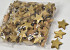 Coconut Star Gold 3cm 100pcs