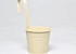 Hanging Planter Zinc H11/H29cm Cream