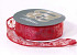 Organza Ribbon red D1 37mm 25m