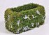 Flower Pot Green Moss 20x10cm