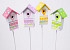 Birdhouse on 45cm stem
