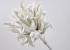 Foam Bloem 80cm wit/grijs