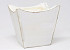 Planter Square White 17cm