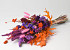 Flat Bouquet 60cm Purple Orange
