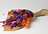 Flat Bouquet 60cm Purple Orange