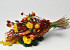 Flat Bouquet 60cm Orange Red