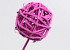 Brunch Ball sur Tige rose foncé